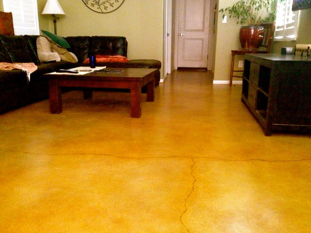 Concrete Floors Stain Polish Coatings Ventura County